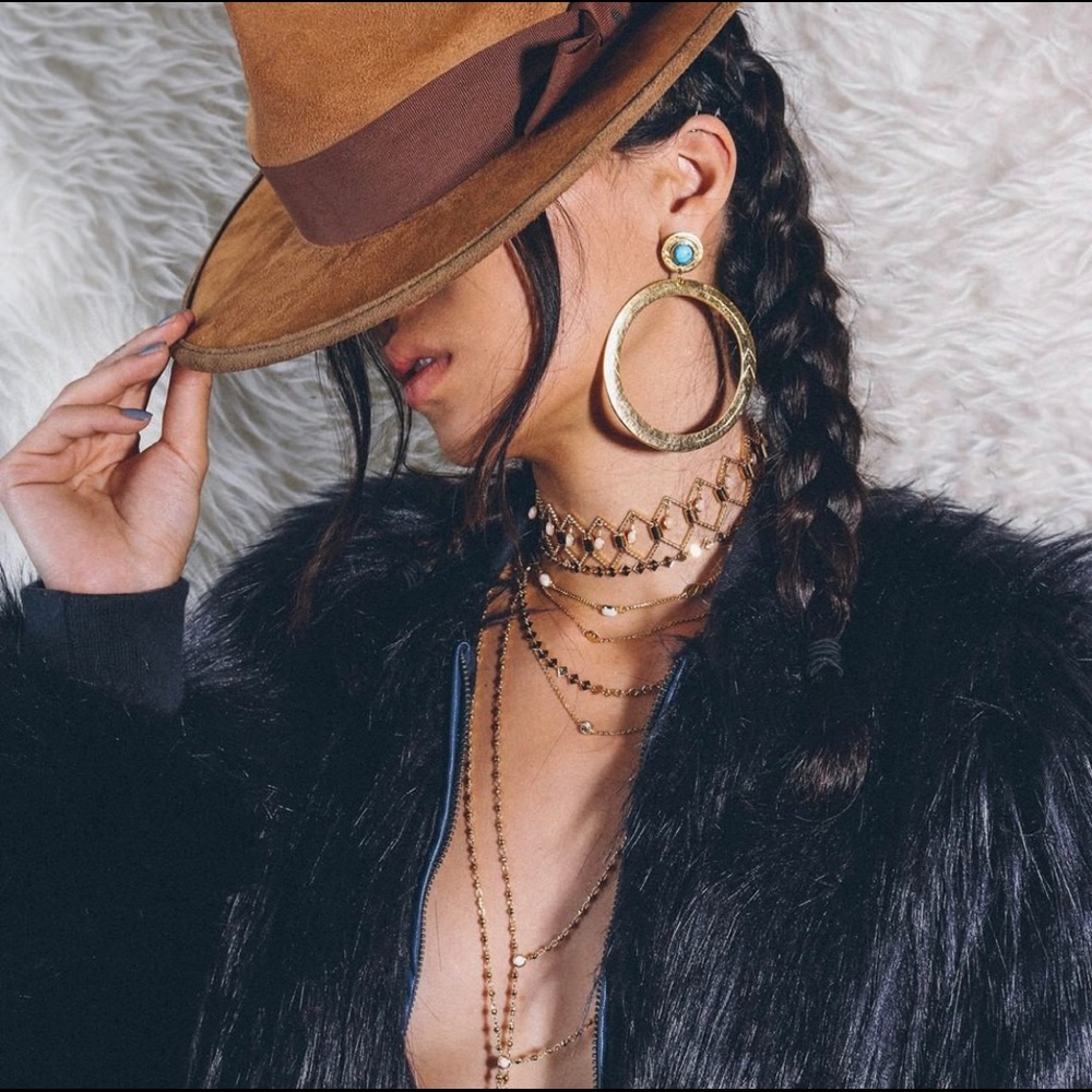 2Bandits hoop earrings rare